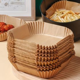 100 Pieces Of Air Fryer Paper, Non-stick Baking Paper, Suitable For Baking, Barbecuing And Microwave Heating.