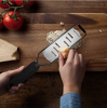Large Grater Shaver Stainless Steel Blade with Ergonomic Non-Stick Handle for Parmesan Cheese, Chocolates