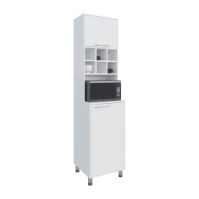 Ashford Kitchen Pantry, 2 Doors, 4 Legs, 8 Shelves
