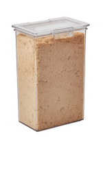 The Home Edit Large Food Storage Canister 9"x6"x4", ClearThe Home Edit Large Food Storage Canister 9"x6"x4", Clear